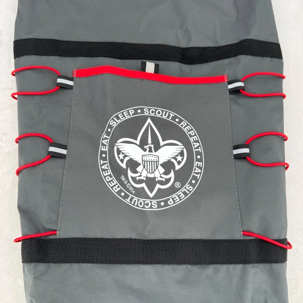 Boy Scouts of America Dry Bag Backpack Roll Top Bungee Cord Adjustable Straps